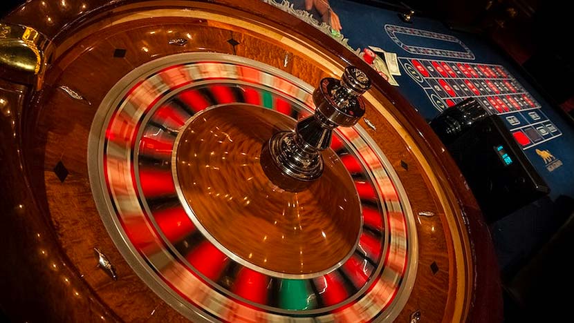 Roulette Table at Casino